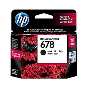 HP 678 Black Original Ink Advantage Cartridge CZ107AA price in chennai