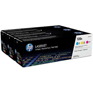 HP 128A 3 pack CMY Original LaserJet Toner Price in Chennai, Velachery