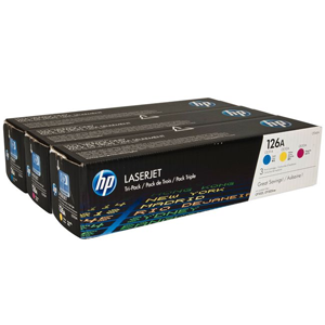 HP 126A CYM Tri Pack LJ Toner Cartridge CF341 Price in Chennai, Velachery